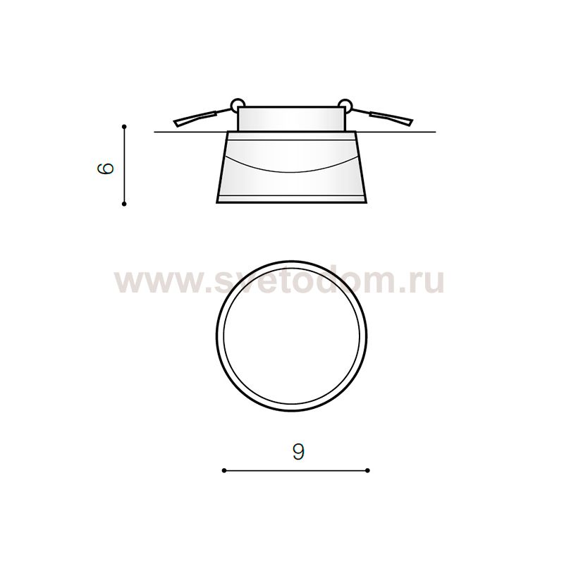 Накладной светильник  Azzardo Una AZ2772
