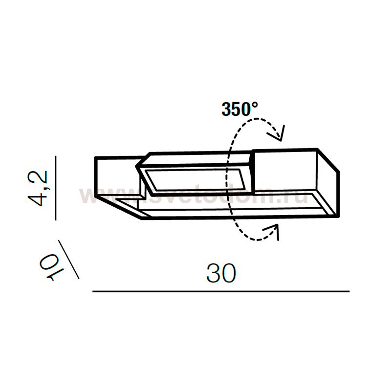 Настенный светильник Azzardo Dali 30 AZ2789