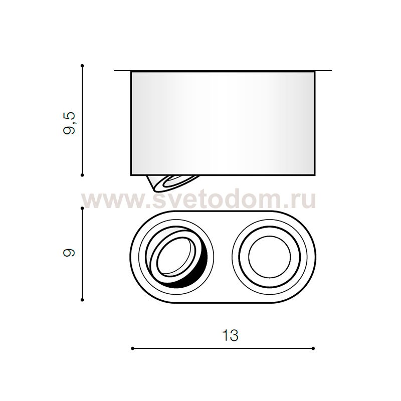 Потолочный светильник Azzardo Brant 2 IP44 AZ2817