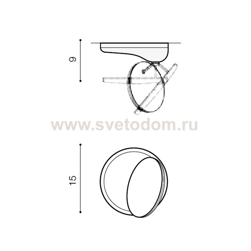Настенный светильник Azzardo Montana AZ2859