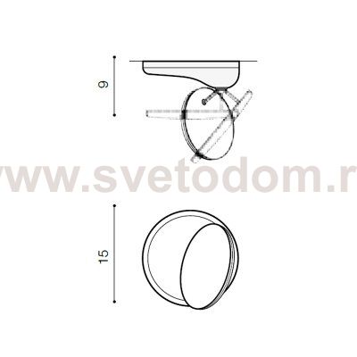 Настенный светильник Azzardo Montana AZ2859