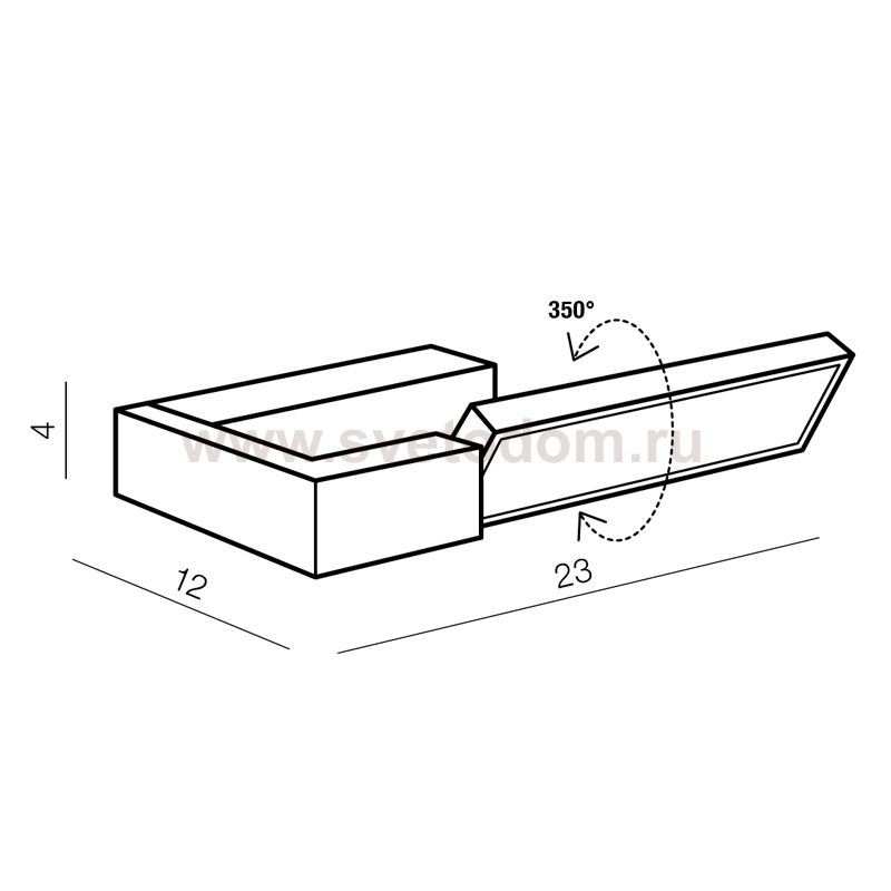 Настенный светильник Azzardo Dalen AZ2960