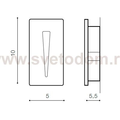 Встраиваемый светильник Azzardo Raggio AZ2963