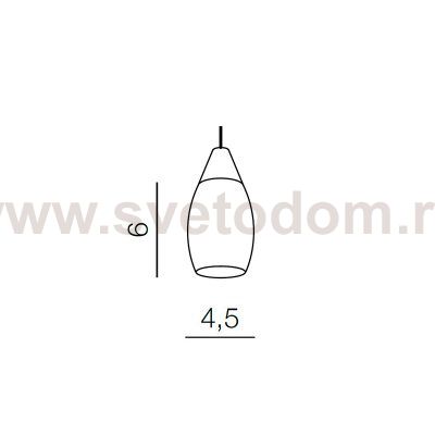 Абажур Azzardo Tentor AZ3100