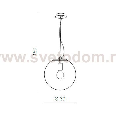 Подвесная люстра Azzardo Iris AZ3132