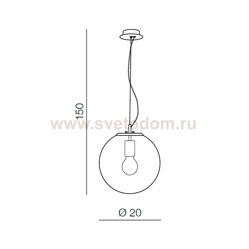 Подвесная люстра Azzardo Iris AZ3133