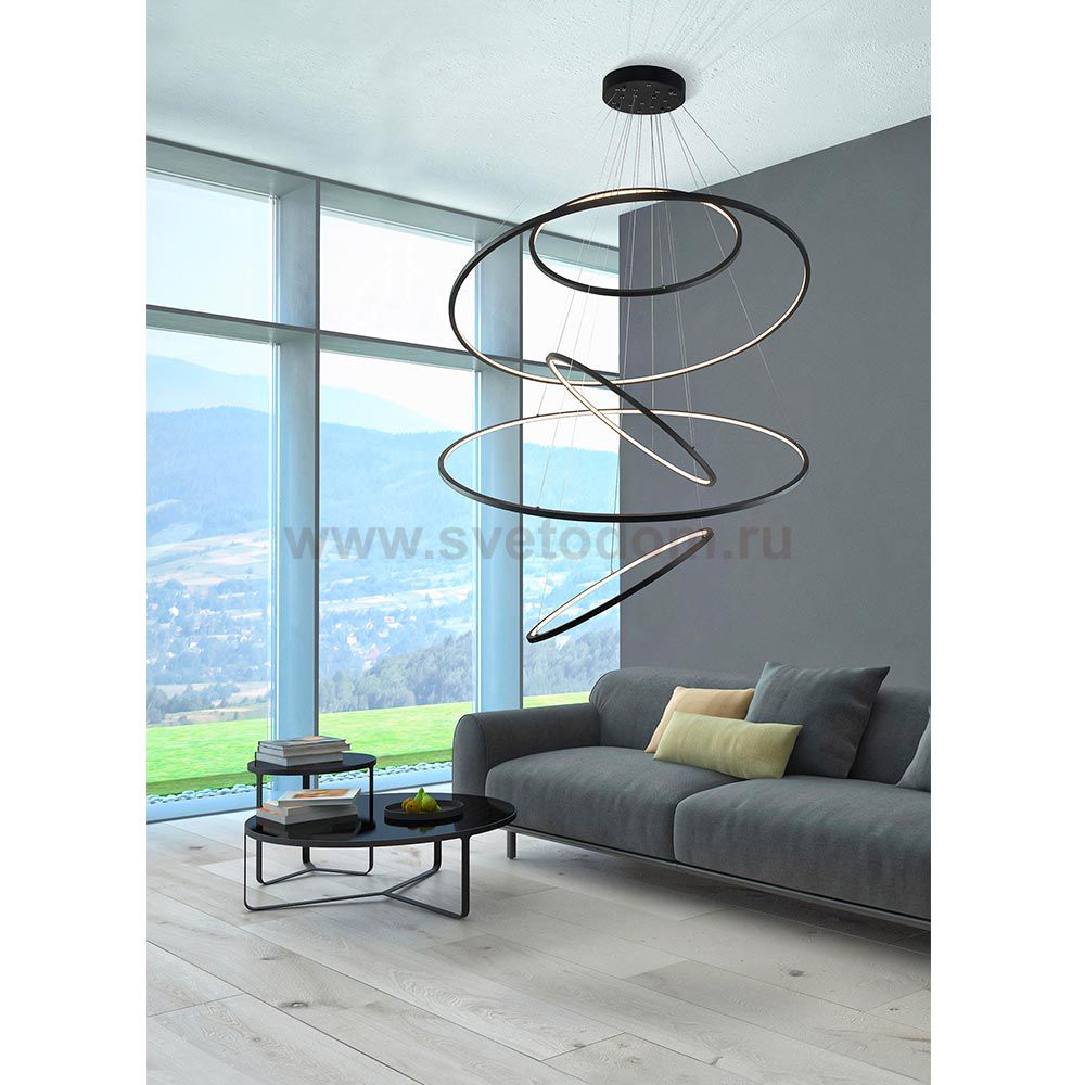 Подвесная люстра Azzardo Wheel XXL AZ3137