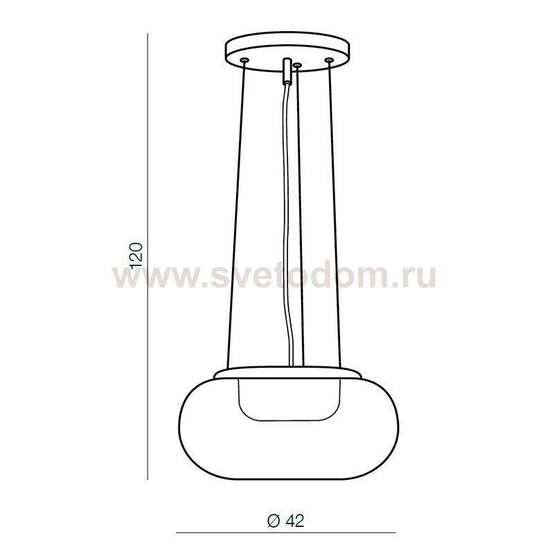 Подвесная люстра Azzardo Galactic AZ3161