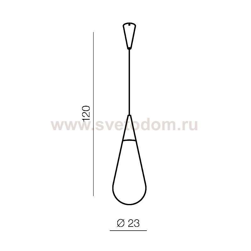 Подвесная люстра Azzardo Cadera AZ3165