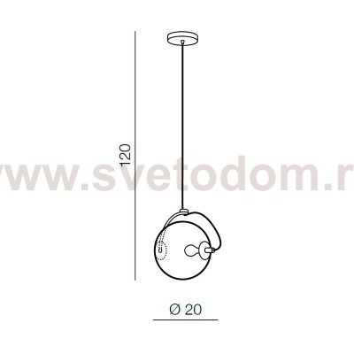Подвесная люстра Azzardo Rufus AZ3174