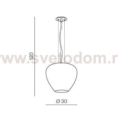 Подвесная люстра Azzardo Baloro AZ3178