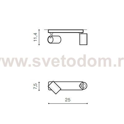 Спот Azzardo Exo AZ3196