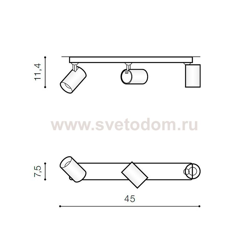 Спот Azzardo Exo AZ3198