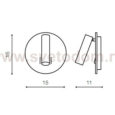 Настенный светильник Azzardo Faro AZ3204