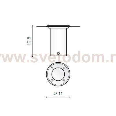 Уличный светильник Azzardo Hyde AZ3325