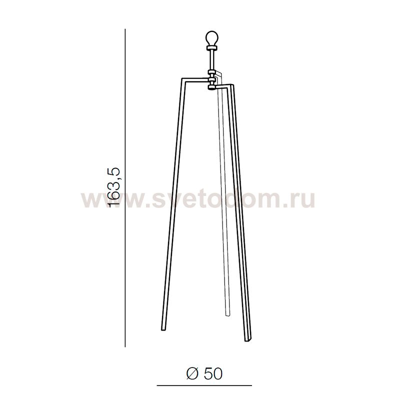 Торшер Azzardo Tristan AZ3329