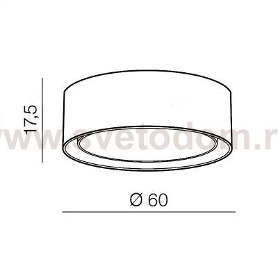Потолочная люстра Azzardo Milo XL AZ3332