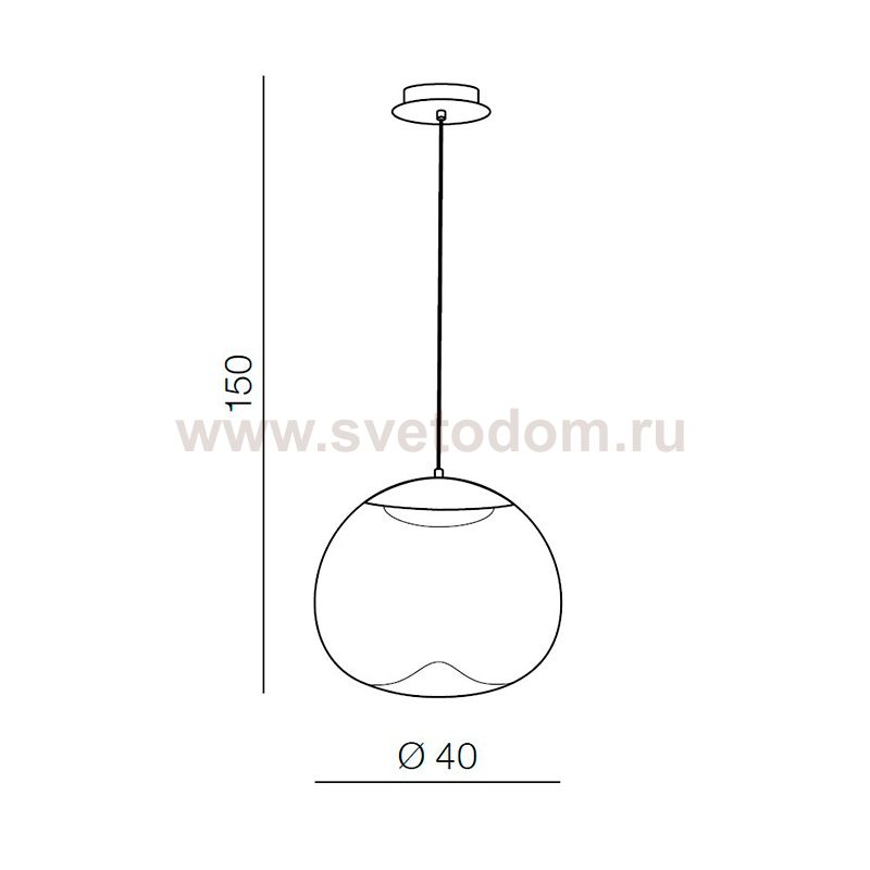 Подвесная люстра Azzardo Helena AZ3341