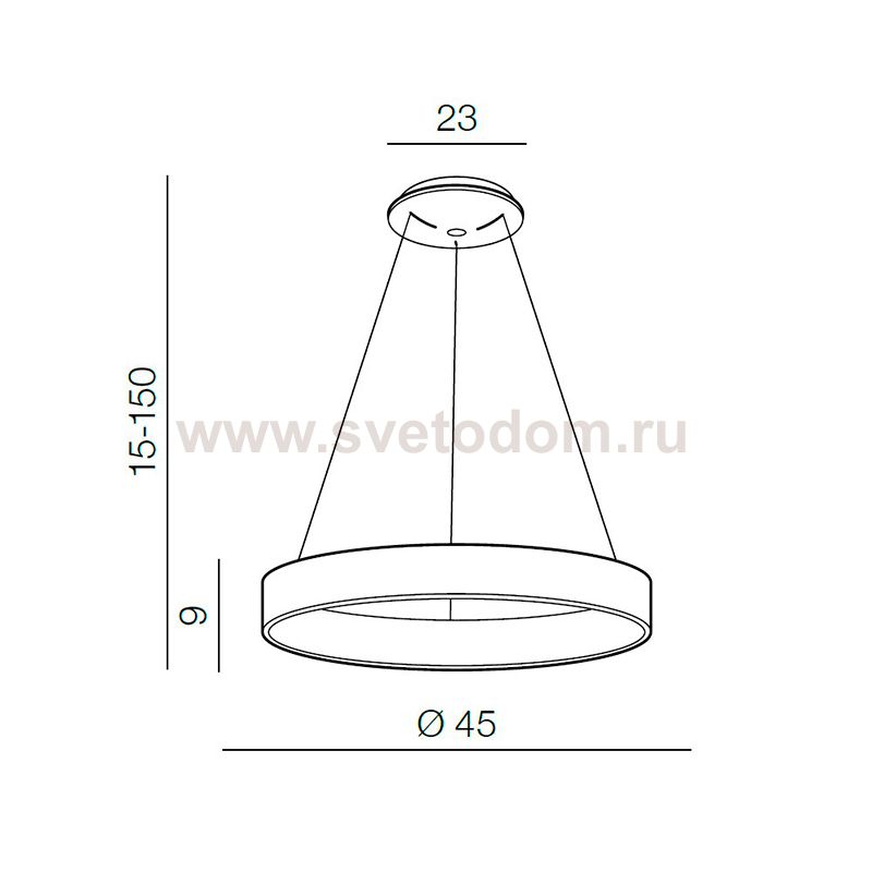 Подвесная люстра Azzardo Silvam 45 Pendant AZ3344
