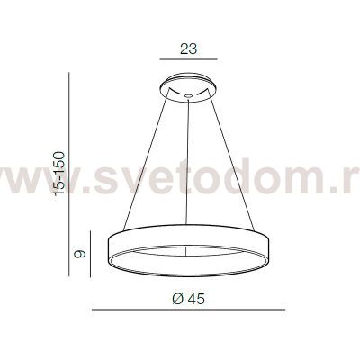 Подвесная люстра Azzardo Silvam 45 Pendant AZ3344