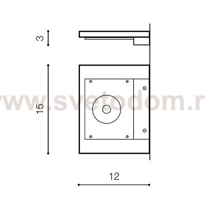 Настенный светильник Azzardo Lambda AZ3346