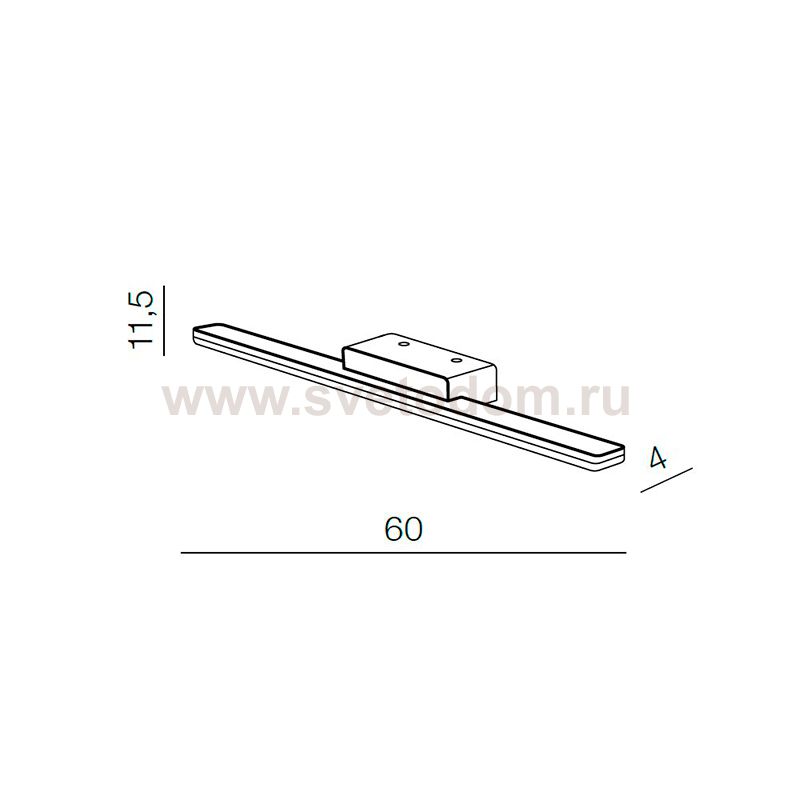 Настенный светильник Azzardo Epsilon AZ3348
