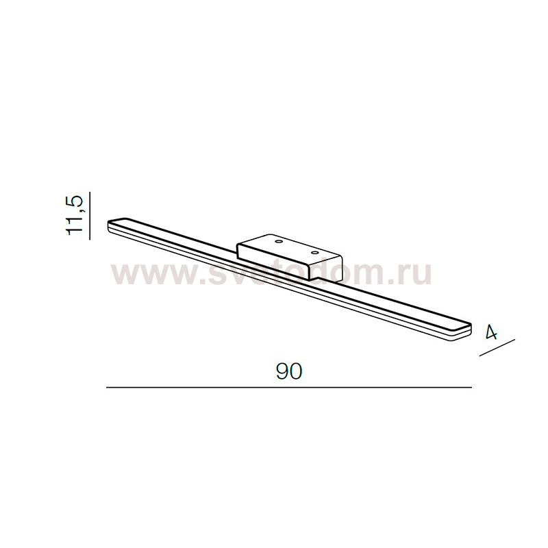 Настенный светильник Azzardo Epsilon AZ3349