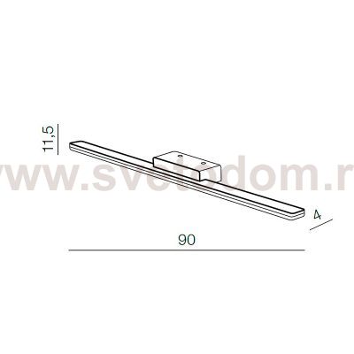 Настенный светильник Azzardo Epsilon AZ3350