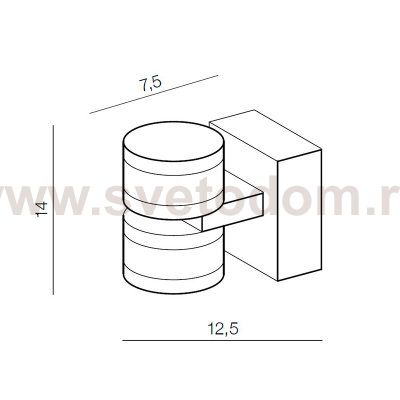 Настенный светильник Azzardo Tanza AZ3361