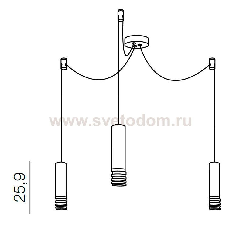 Подвесной светильник Azzardo Locus AZ3402