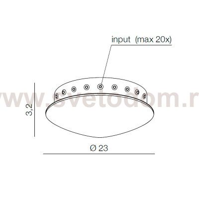 Подвесной светильник Azzardo Ziko AZ3410