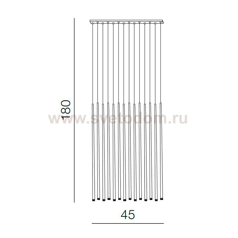 Подвесная люстра Azzardo Louise AZ3425