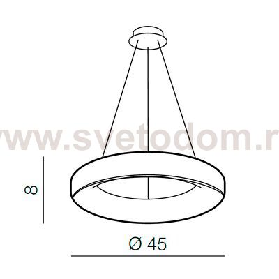 Подвесная люстра Azzardo Sovana AZ3436
