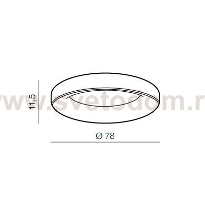 Потолочная люстра Azzardo Sovana AZ3445