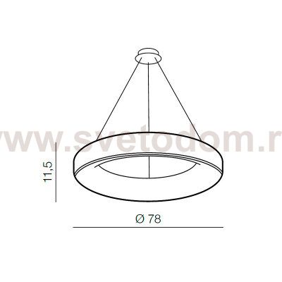 Подвесная люстра Azzardo Sovana AZ3450