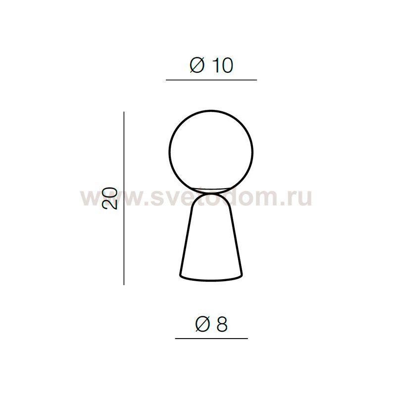Настольная лампа Azzardo Newton AZ3462