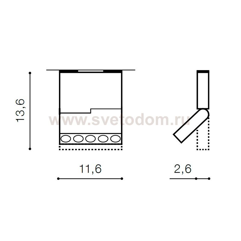 Накладной светильник  Azzardo Leon AZ3489