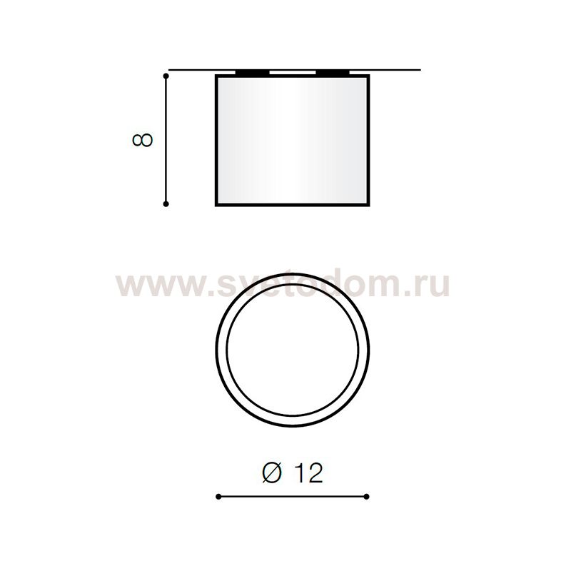 Накладной светильник  Azzardo Eco Alix AZ3493