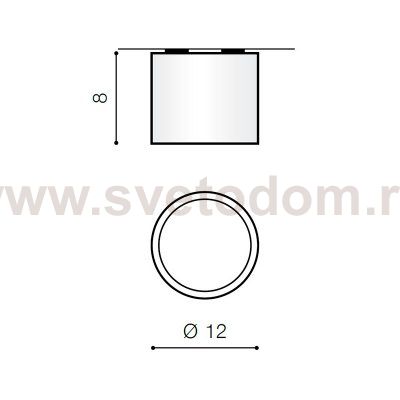 Накладной светильник  Azzardo Eco Alix AZ3495