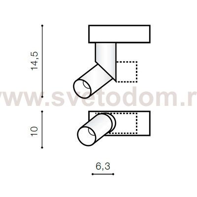 Спот Azzardo Santos AZ3509