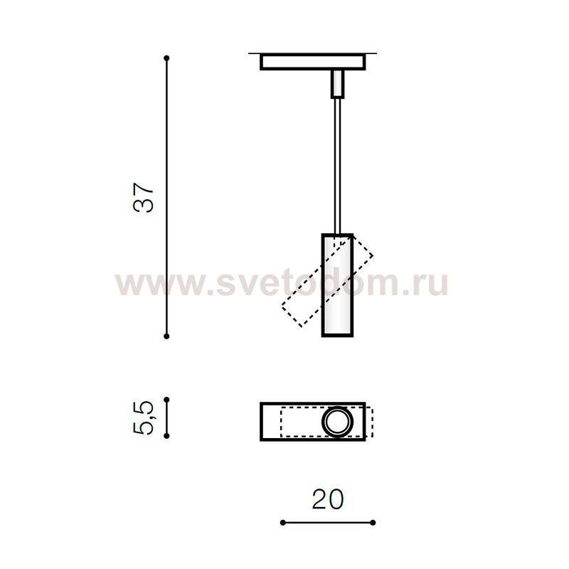Потолочный светильник Azzardo Lens AZ3513