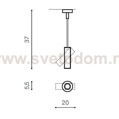 Потолочный светильник Azzardo Lens AZ3517