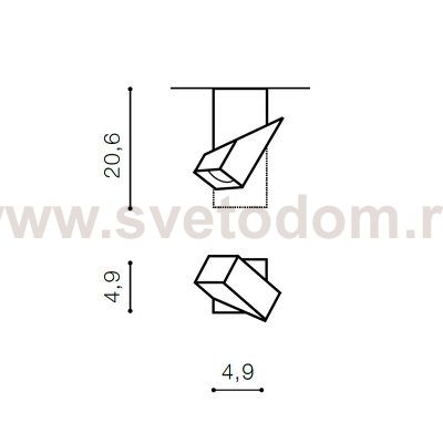 Спот Azzardo Santos AZ3523