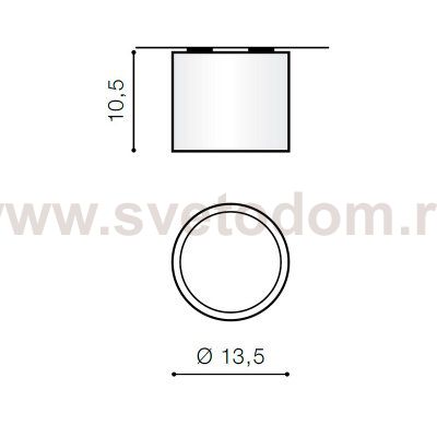 Накладной светильник  Azzardo Alix AZ3540