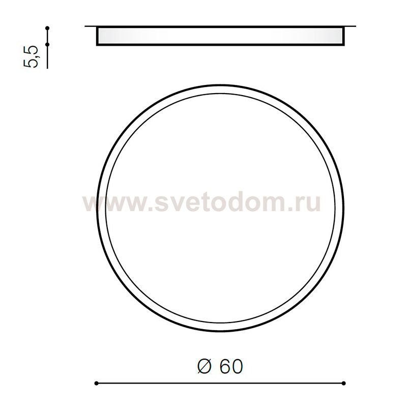 Потолочная люстра Azzardo Monza II R60 AZ3680