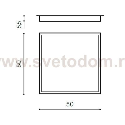 Накладной светильник Azzardo Monza II S 50 AZ3694