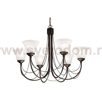 Люстра Natural concept CB6 BLACK CARISBROOKE