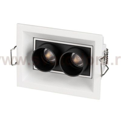 Светильник MS-ORIENT-BUILT-TURN-TC-S67x90-5W Day4000 (WH-BK, 30 deg, 230V) Arlight 32232