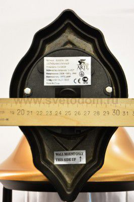 Светильник уличный Arte lamp A1481AL-1BK Barselona