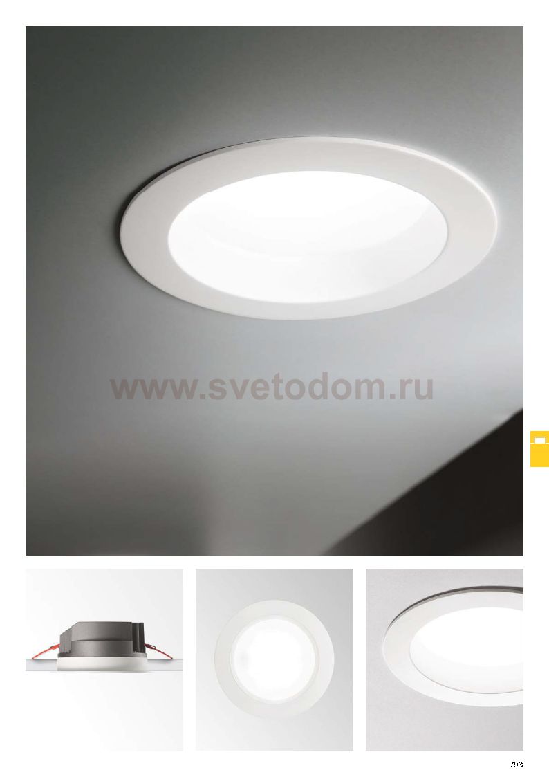 Светильник спот Ideal lux BASIC WIDE 40W 4000K (193441)